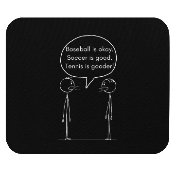 Discover Comedy Tennis Mouse Pads