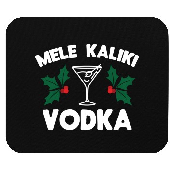 Discover Mele Kaliki Vodka Kalikimaka Mouse Pads