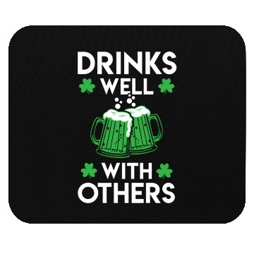 Discover Green Beer St Patrick'S Day Mouse Pads