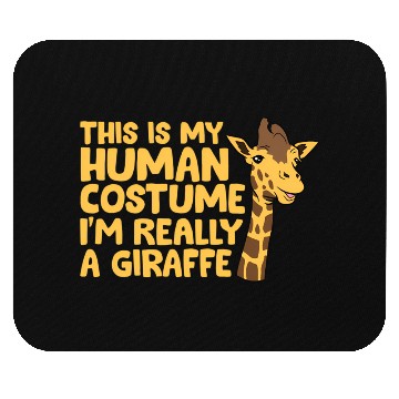 Discover Giraffe Giraffe I'M Really A Giraffe Mouse Pads