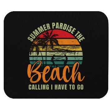 Discover Summer Paradise Mouse Pads