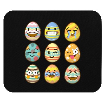Discover Happy Easter Eggs Mouse Pads