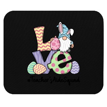 Discover Love Easter Teacher'S Aide Gnomes Teacher Easter 2 Mouse Pads