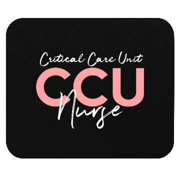 Discover Critical Care Unity Ccu Nurse Emergency Room Nurse Mouse Pads