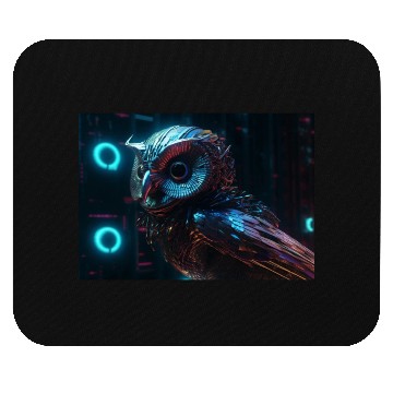Discover Owl of Tomorrow Mouse Pads