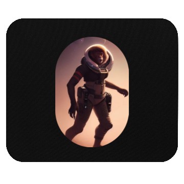 Discover Astronaut Monkey Discovering Planet Mars 1 1 Mouse Pads