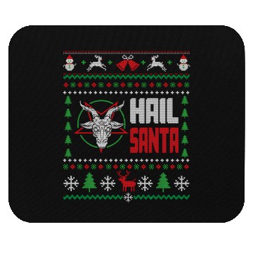 Discover Hail Santa Ugly Mouse Pads