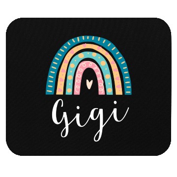 Discover Gigi Rainbow For Grandma Family Mouse Pads