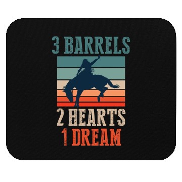 Discover Barrel Racing Rodeo Mouse Pads