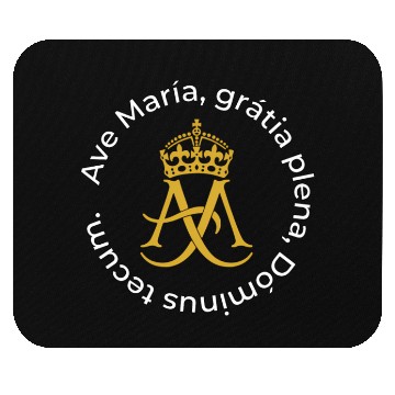 Discover Ave Maria Catholic Rosary Mouse Pads