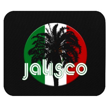 Discover Jalisco Mexico Flag Native Palm Tree Mexican Mouse Pads