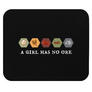 Discover A Has No Ore Settlers Board Game Night Mouse Pads