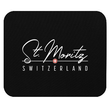 Discover St Moritz Switzerland For Mouse Pads