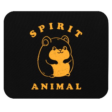 Discover Hamster Spirit Animal Hamster Quote Mouse Pads