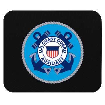 Discover Us Coast Guard Auxiliary Uscga Volunteer Service Mouse Pads