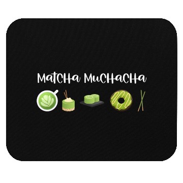 Discover Matcha Muchacha Matcha Latte Green Tea Mouse Pads