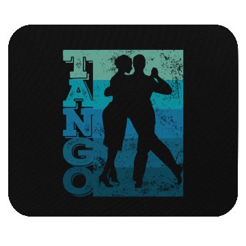 Discover Tango Argentino Dancing Heartbeat Milonga Vals Tan Mouse Pads