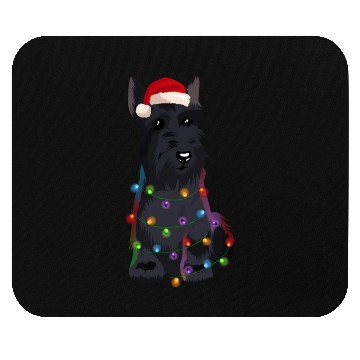 Discover Scottish Terrier Lights Dog Mouse Pads