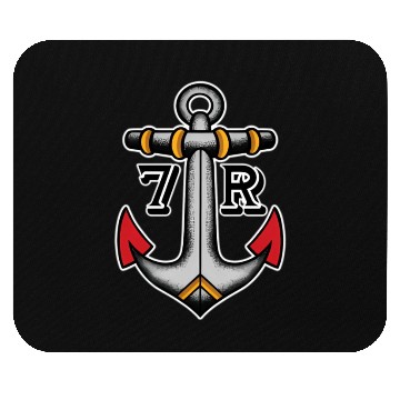 Discover Old School American Traditional Tattoo Flash Clipp Mouse Pads