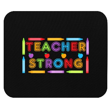 Discover Teacher Strong - Best Teacher Back to School Mouse Pads