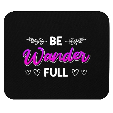 Discover Wanderfull Mountain fan Wanderlust Hiker Summit Mouse Pads