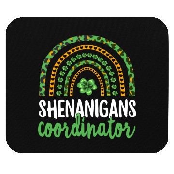 Discover Shenanigans Coordinator Teacher St PatricDay Mouse Pads