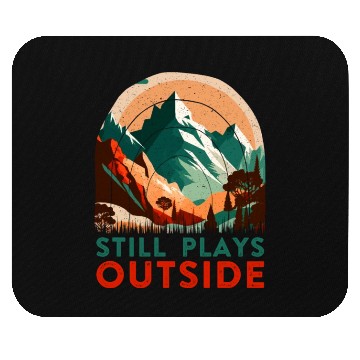 Discover Nature boy Still plays Outside Mountaineer Mouse Pads