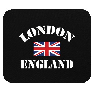 Discover London England Tourist Mouse Pads