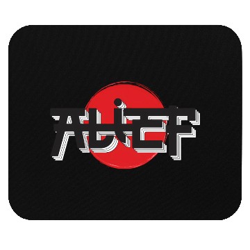 Discover Alief Texas Japanese Hiragana Style W A T Houston Mouse Pads