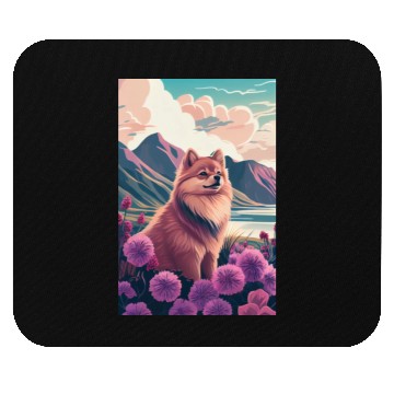 Discover Pomeranian Nature Mouse Pads