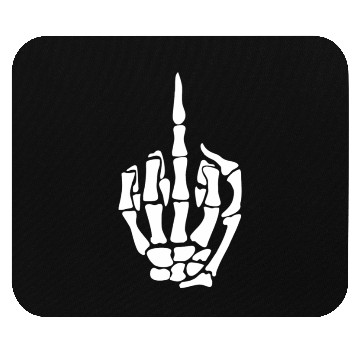 Discover eleton Middle Finger Mouse Pads