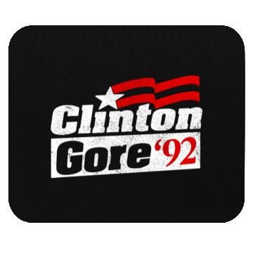 Discover Clinton Gore Bill Clinton 92 Elect Mouse Pads