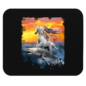 Discover Patriotic Cat Uorn Shar For Veterans Mouse Pads