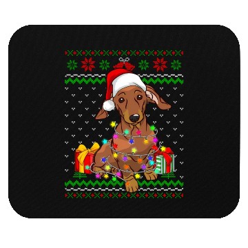 Discover Ugly Lights Dachshund Dog Mouse Pads