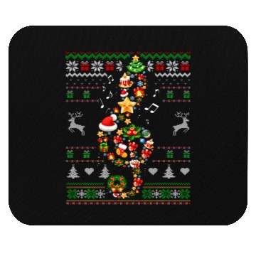 Discover Music Note Ugly Musical Teacher Sing Carol Mouse Pads