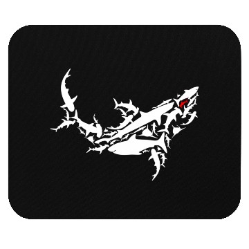 Discover Great White Shark - Ocean Shark Mouse Pads