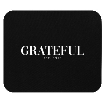 Discover Add To Cart Grateful Letter Mouse Pads