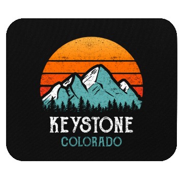 Discover Keystone Colorado Sun Keystone Mouse Pads