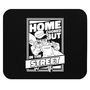 Discover Street Food Chef Mouse Pads