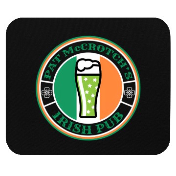 Discover Pat Mccrotch'S Irish Pub Green Beer St Patric Day Mouse Pads