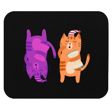 Discover Cats Nap Napping Kitties Hugging Pillows Mouse Pads