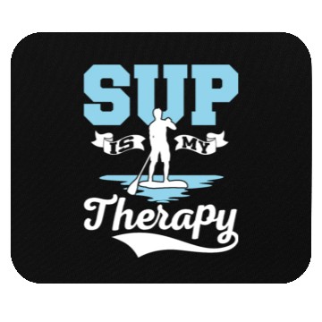 Discover SUP Is My Therapy Stand Up Paddle Board Mouse Pads