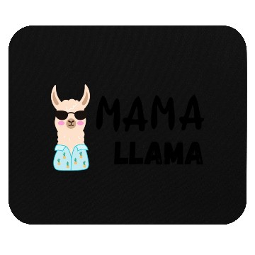 Discover mama llama Mouse Pads