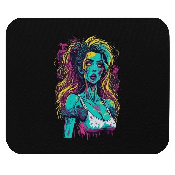 Discover Zombie Girl Mouse Pads