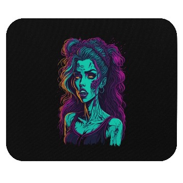 Discover Zombie Girl Mouse Pads