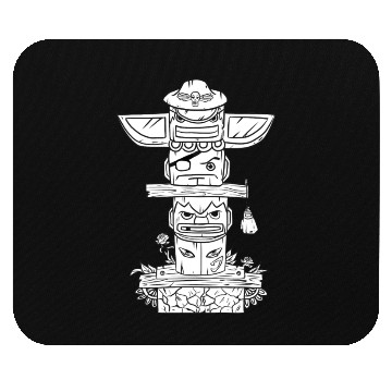 Discover Totem Street Fighter Shadaloo Mouse Pads