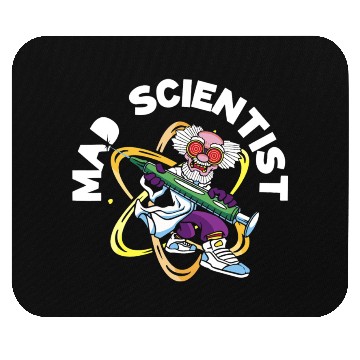 Discover Mad Scientist Science Physics Chemistry Chemist Mouse Pads