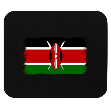 Discover Kenyan Flag Kenya Mouse Pads