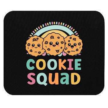Discover Cookie Squad Funny Matching For Girls Cookie Lover Mouse Pads