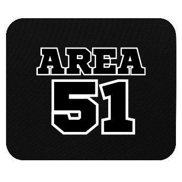 Discover Area 51 UFO Design Mouse Pads
